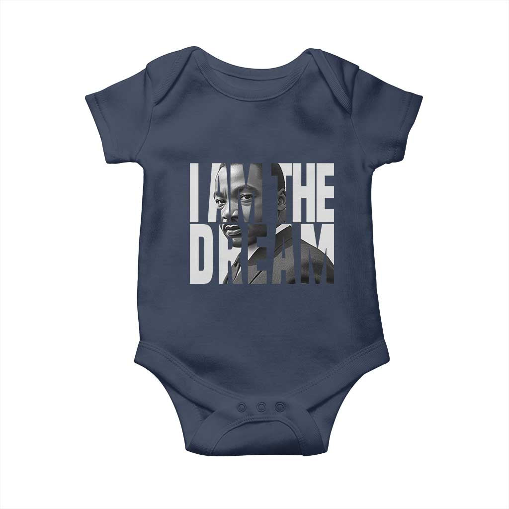 MLK Inspirational I Am The Dream Baby Onesie Martin Luther King Black King Power Black History Month