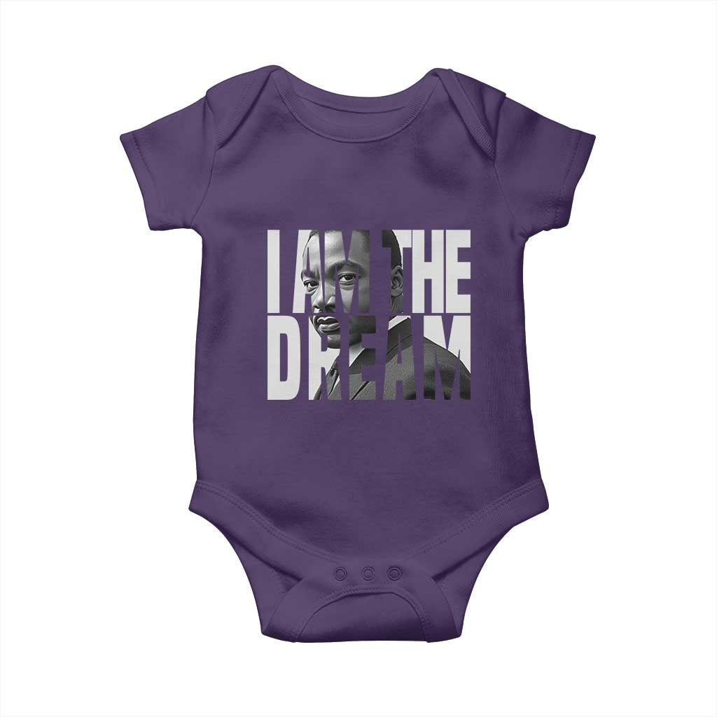 MLK Inspirational I Am The Dream Baby Onesie Martin Luther King Black King Power Black History Month