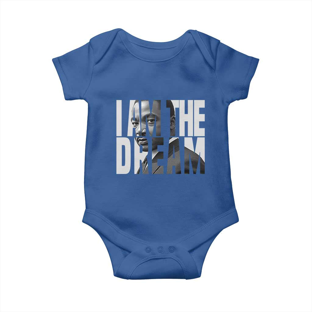MLK Inspirational I Am The Dream Baby Onesie Martin Luther King Black King Power Black History Month