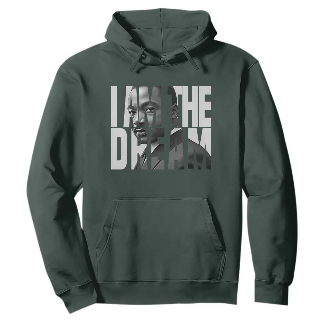 MLK Inspirational I Am The Dream Hoodie Martin Luther King Black King Power Black History Month