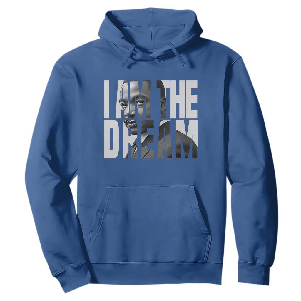 MLK Inspirational I Am The Dream Hoodie Martin Luther King Black King Power Black History Month