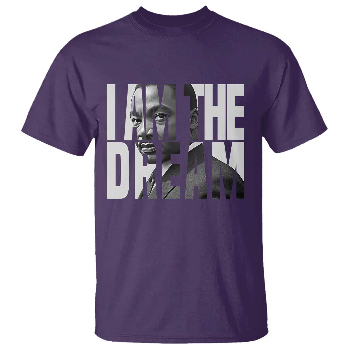 MLK Inspirational I Am The Dream T Shirt Martin Luther King Black King Power Black History Month