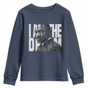 MLK Inspirational I Am The Dream Youth Sweatshirt Martin Luther King Black King Power Black History Month