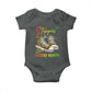 Stepping Into Black History Month Baby Onesie Black Pride Sneakers