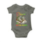 Stepping Into Black History Month Baby Onesie Black Pride Sneakers