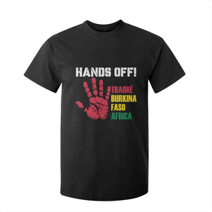 Hands Off Traoré Burkina Faso Africa T Shirt For Kid Liberation