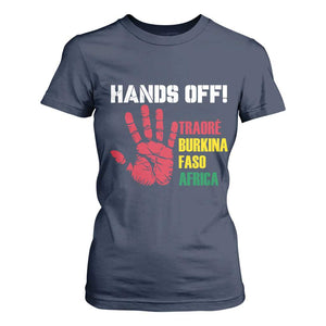 Hands Off Traoré Burkina Faso Africa T Shirt For Women Liberation