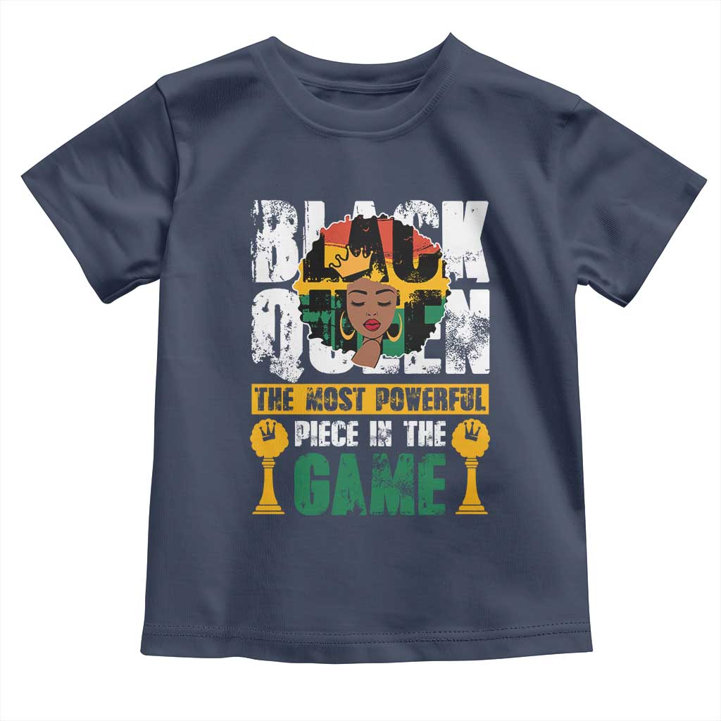 Black Queen Baby Shirt The Most Powerful Piece In The Game Afro Melanin