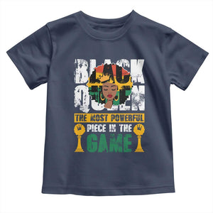 Black Queen Baby Shirt The Most Powerful Piece In The Game Afro Melanin