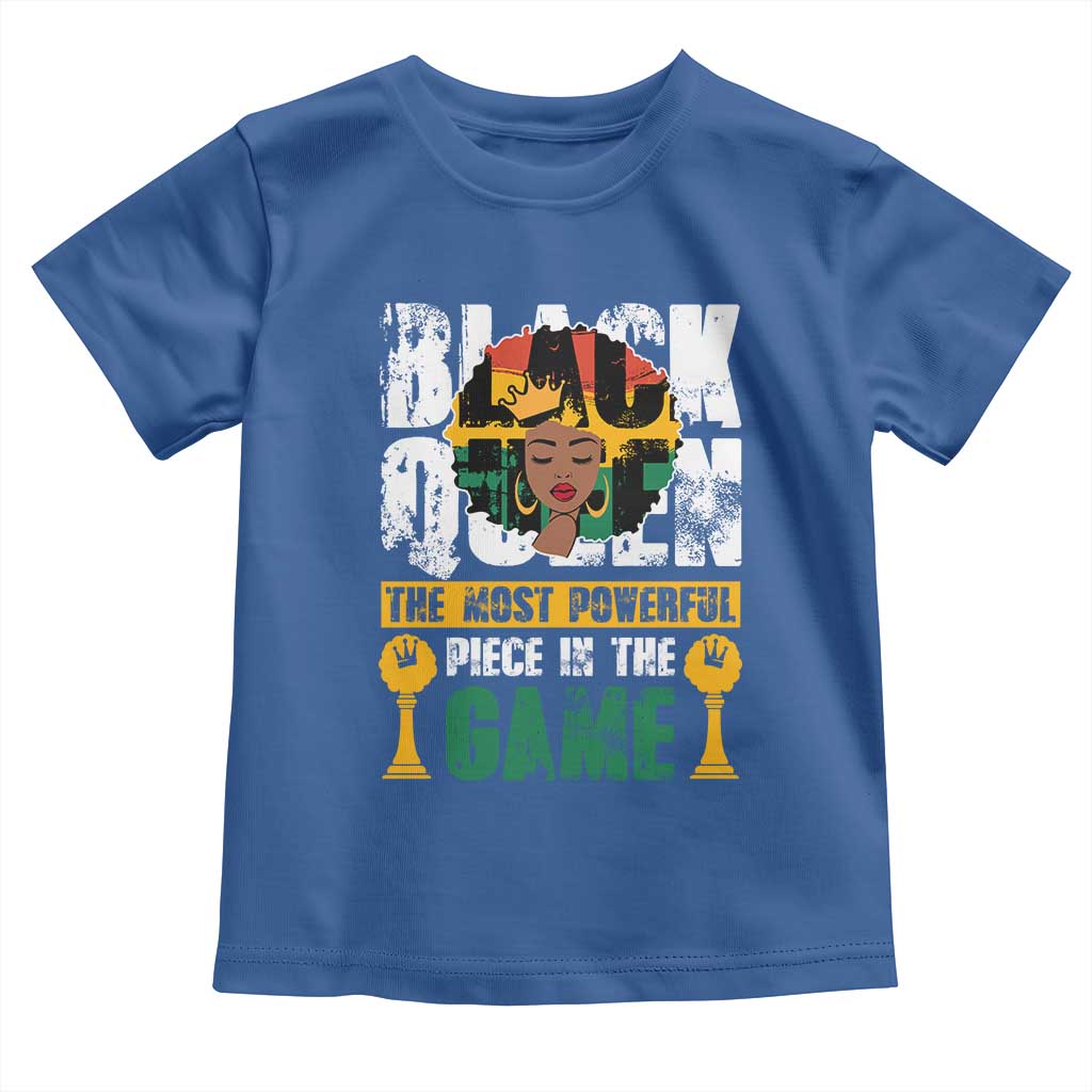 Black Queen Baby Shirt The Most Powerful Piece In The Game Afro Melanin