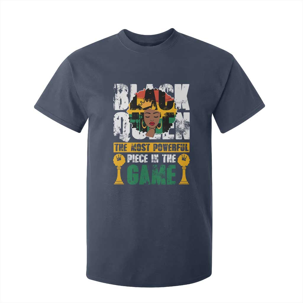 Black Queen T Shirt For Kid The Most Powerful Piece In The Game Afro Melanin