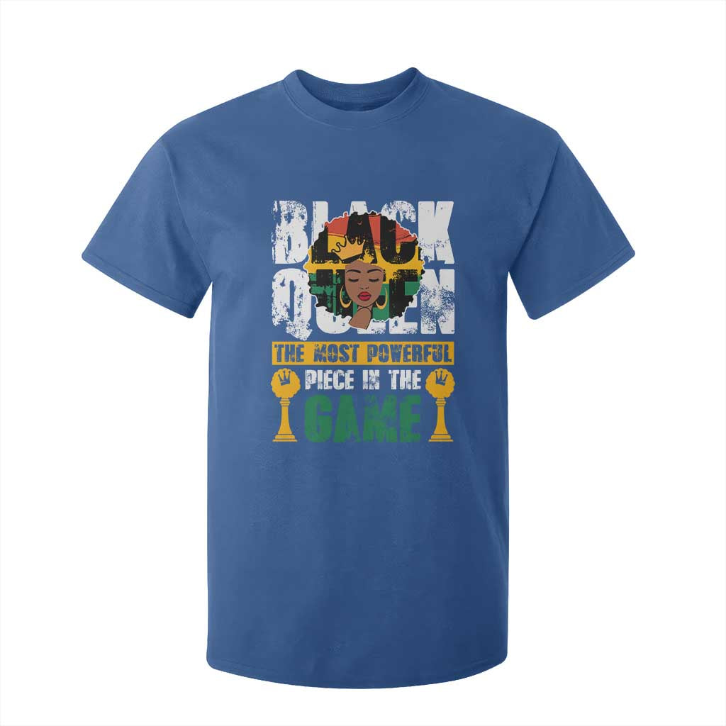 Black Queen T Shirt For Kid The Most Powerful Piece In The Game Afro Melanin
