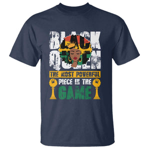 Black Queen T Shirt The Most Powerful Piece In The Game Afro Melanin