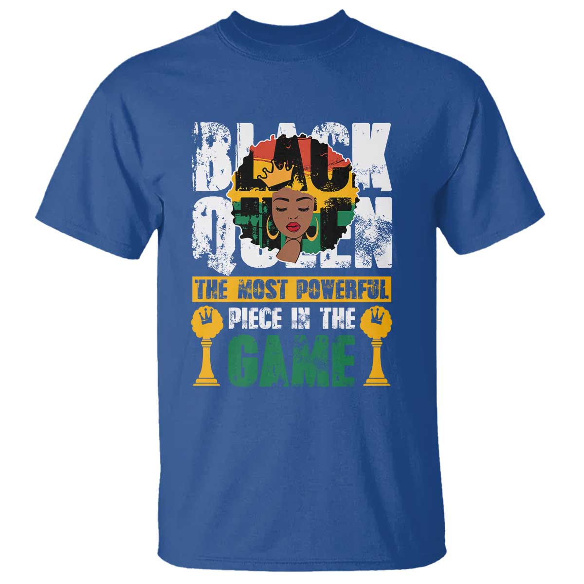 Black Queen T Shirt The Most Powerful Piece In The Game Afro Melanin