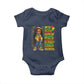I Am Black Child Locd Girl Baby Onesie African Pride Black History Month