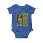 I Am Black Child Locd Girl Baby Onesie African Pride Black History Month