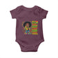 I Am Black Child Afro Girl Baby Onesie African American Pride Black History Month