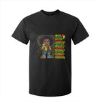 I Am Black Child Afro Girl T Shirt For Kid African American Pride Black History Month