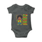 I Am Black Child Afro Boy Baby Onesie African American Pride Black History Month