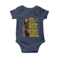 I Am Black Woman With Locd Baby Onesie African Pride Black History Month