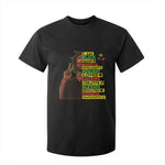 I Am Black Man With Locd T Shirt For Kid Cool African Pride Black History Month