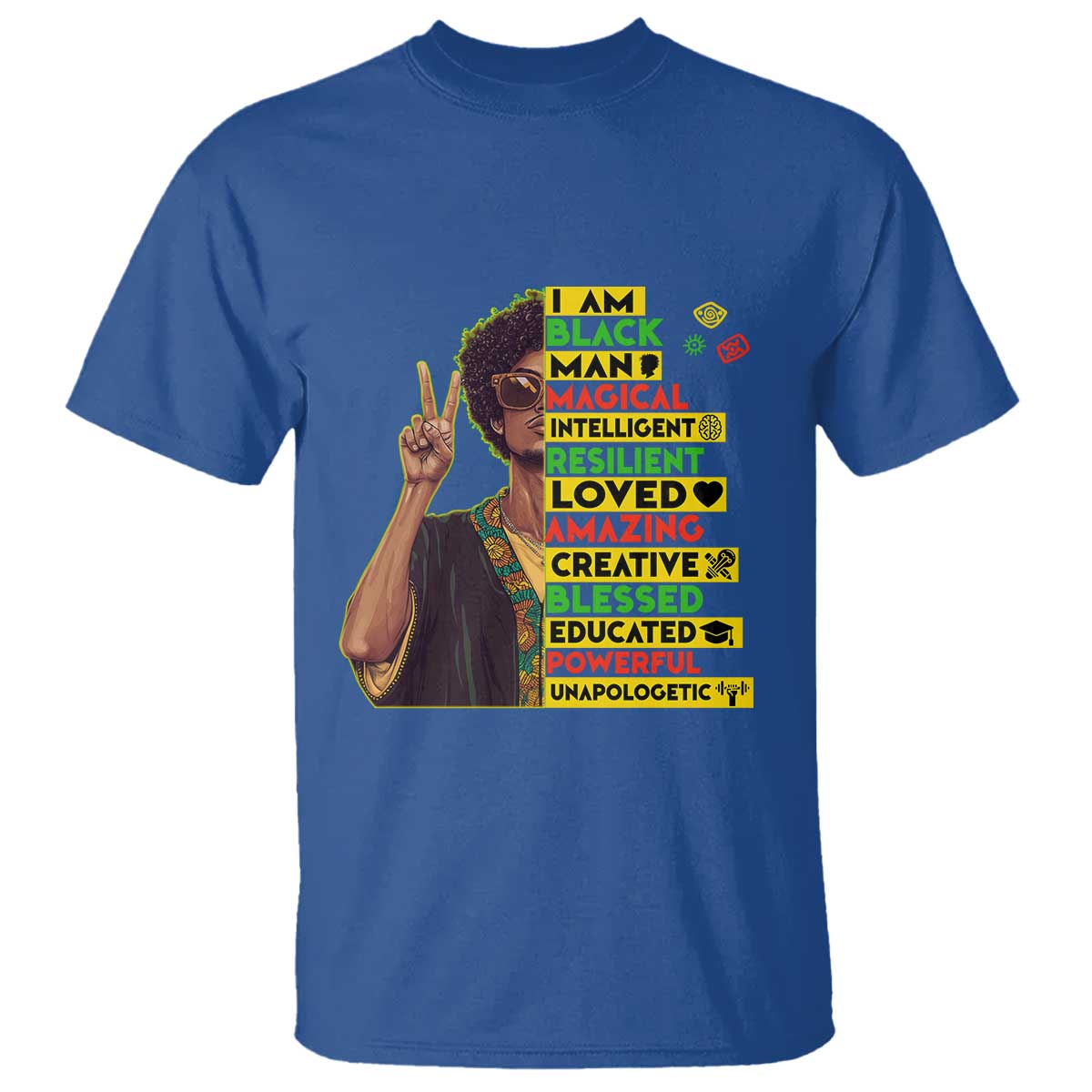 I Am Black Woman Afro T Shirt African American Pride Black History Month