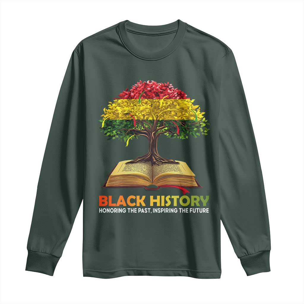 African Roots Pride Long Sleeve Shirt Honoring The Past Inspiring The Future Black History Month
