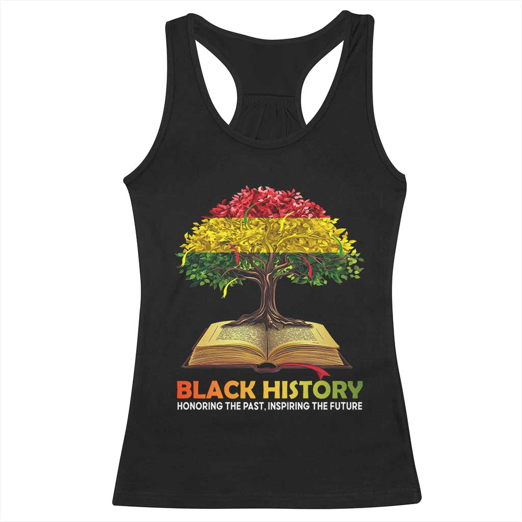 African Roots Pride Racerback Tank Top Honoring The Past Inspiring The Future Black History Month