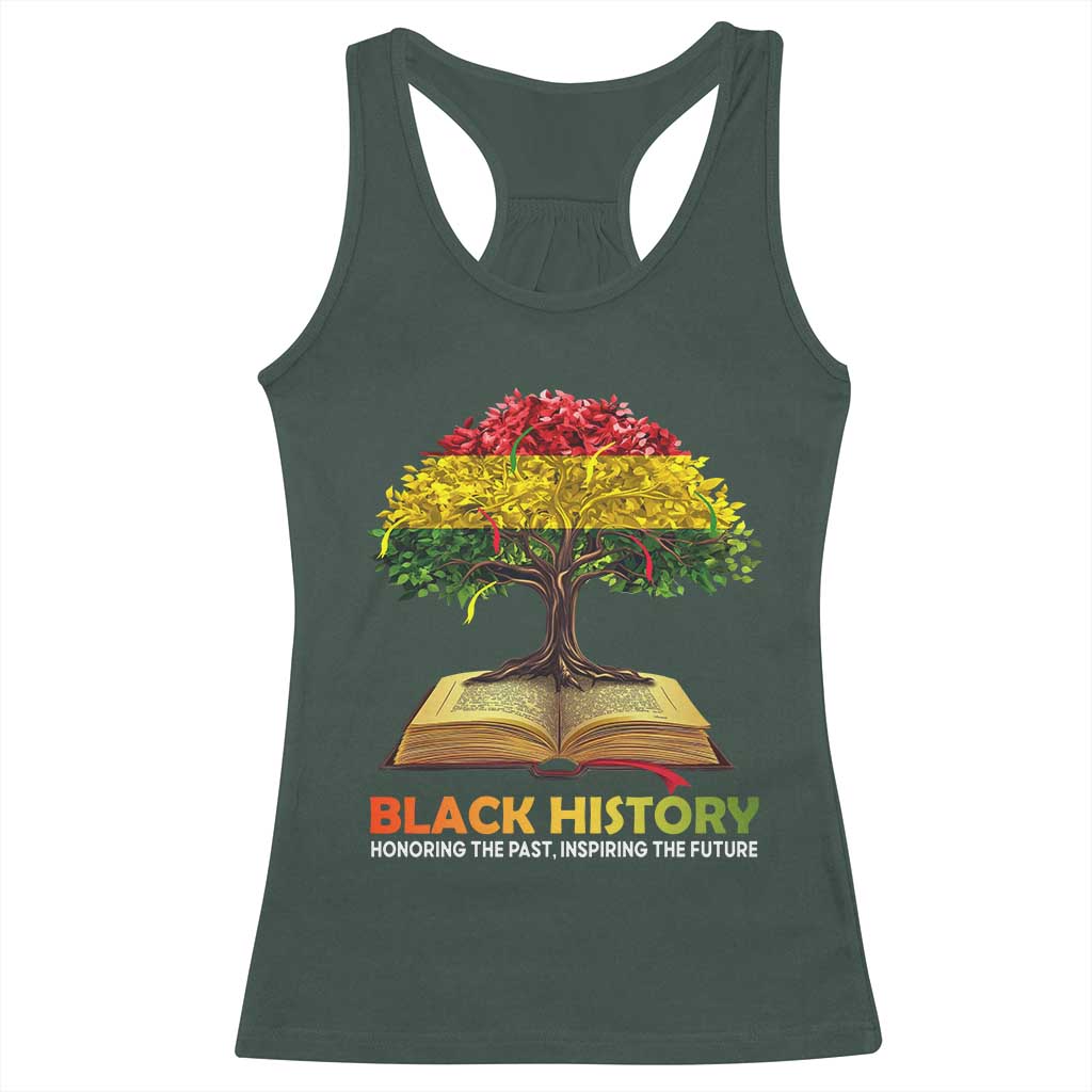 African Roots Pride Racerback Tank Top Honoring The Past Inspiring The Future Black History Month