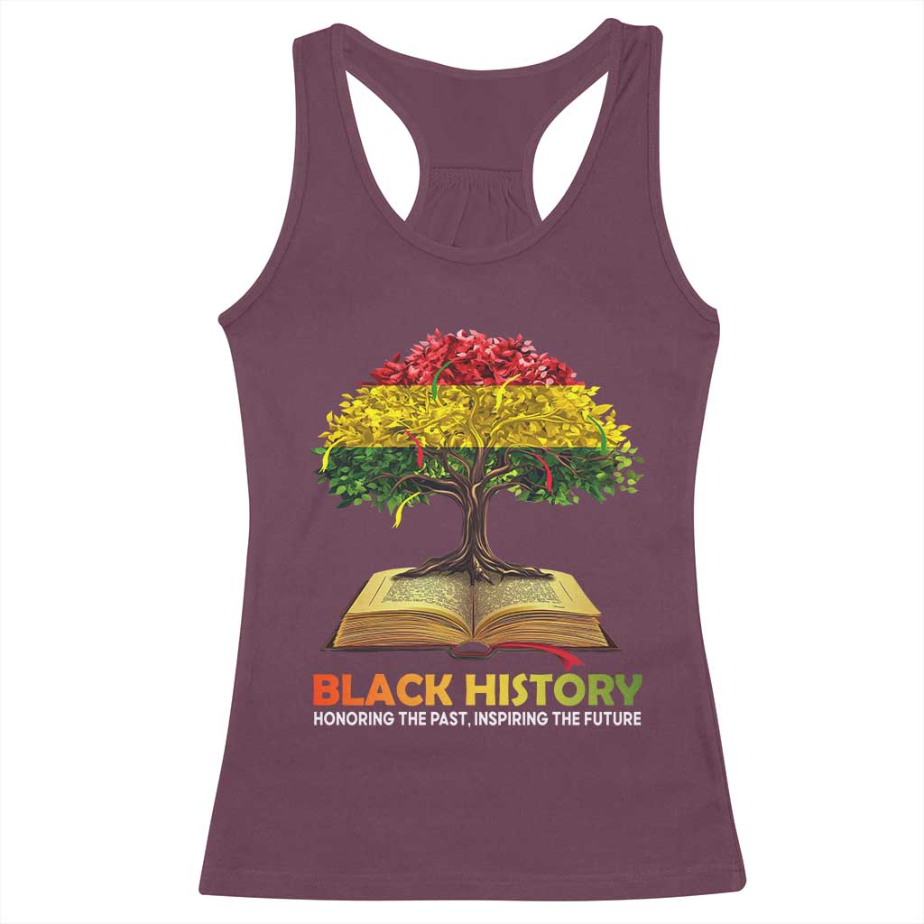 African Roots Pride Racerback Tank Top Honoring The Past Inspiring The Future Black History Month