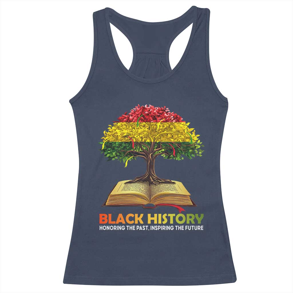 African Roots Pride Racerback Tank Top Honoring The Past Inspiring The Future Black History Month