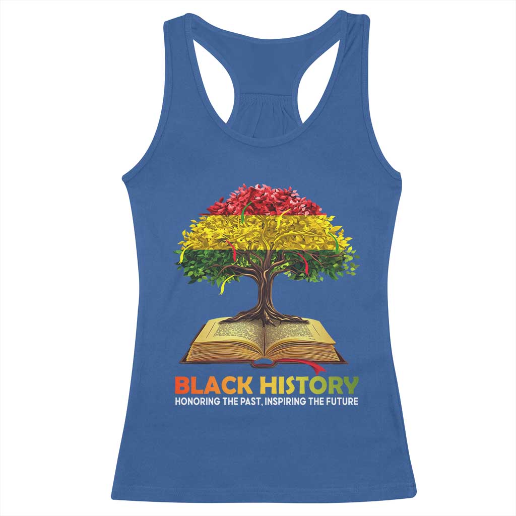 African Roots Pride Racerback Tank Top Honoring The Past Inspiring The Future Black History Month