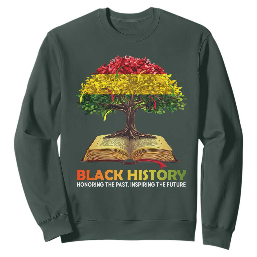 African Roots Pride Sweatshirt Honoring The Past Inspiring The Future Black History Month