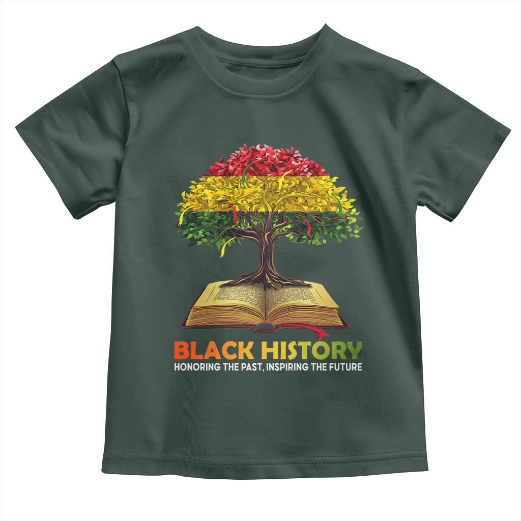 African Roots Pride Toddler T Shirt Honoring The Past Inspiring The Future Black History Month