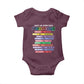 What We Learn From Black History Baby Onesie Black Excellence African Roots Pride TS02