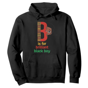 Black History Month Boy Hoodie B Is For Brilliant HBCU Education