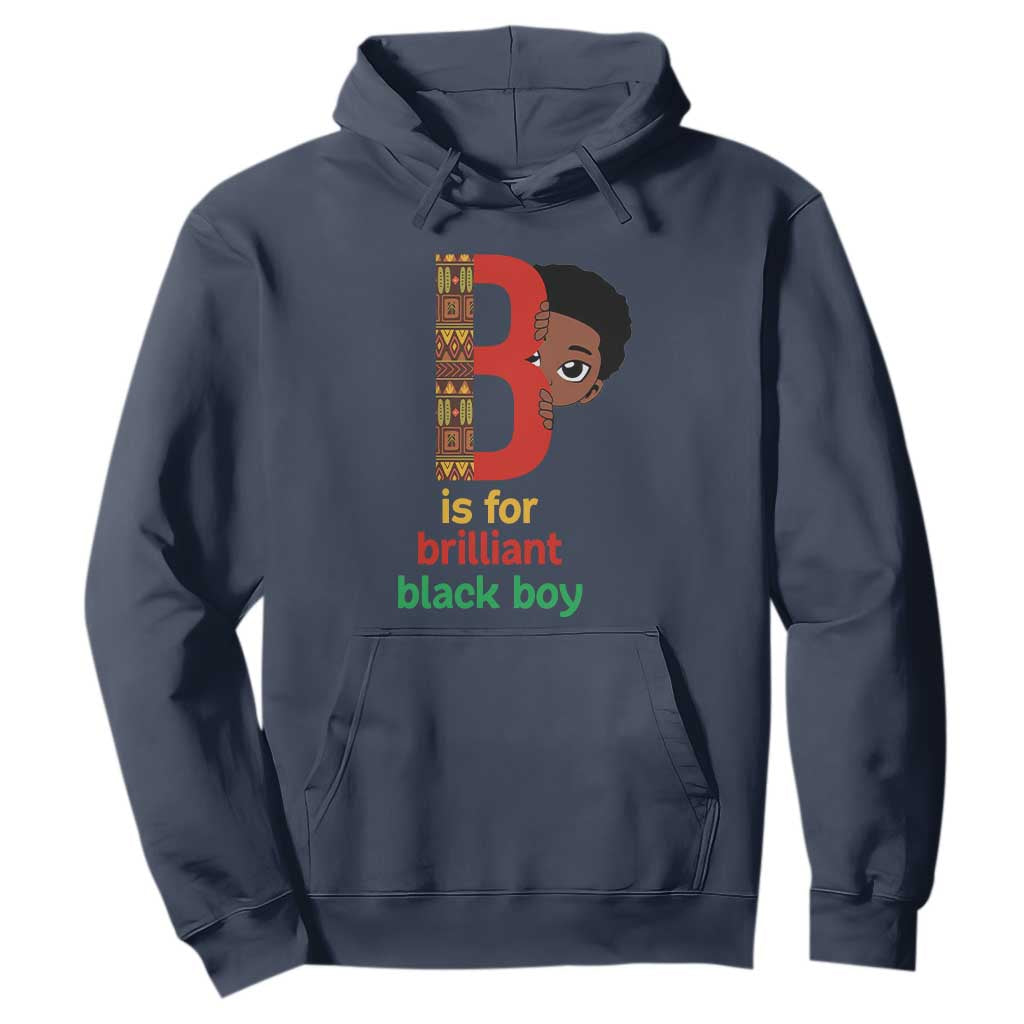 Black History Month Boy Hoodie B Is For Brilliant HBCU Education