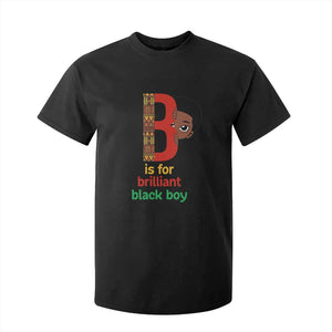 Black History Month Boy T Shirt For Kid B Is For Brilliant HBCU Education