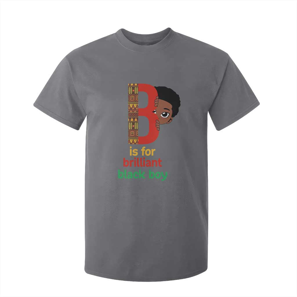 Black History Month Boy T Shirt For Kid B Is For Brilliant HBCU Education