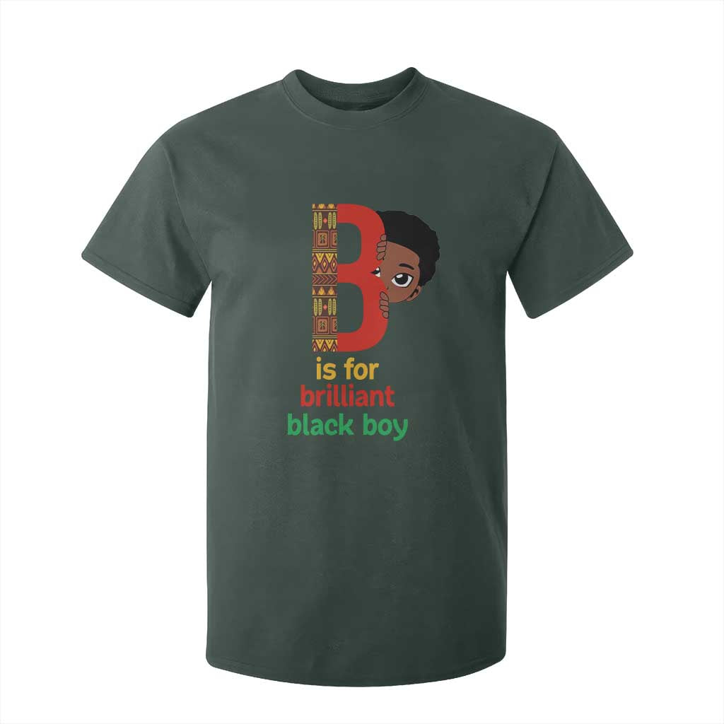 Black History Month Boy T Shirt For Kid B Is For Brilliant HBCU Education
