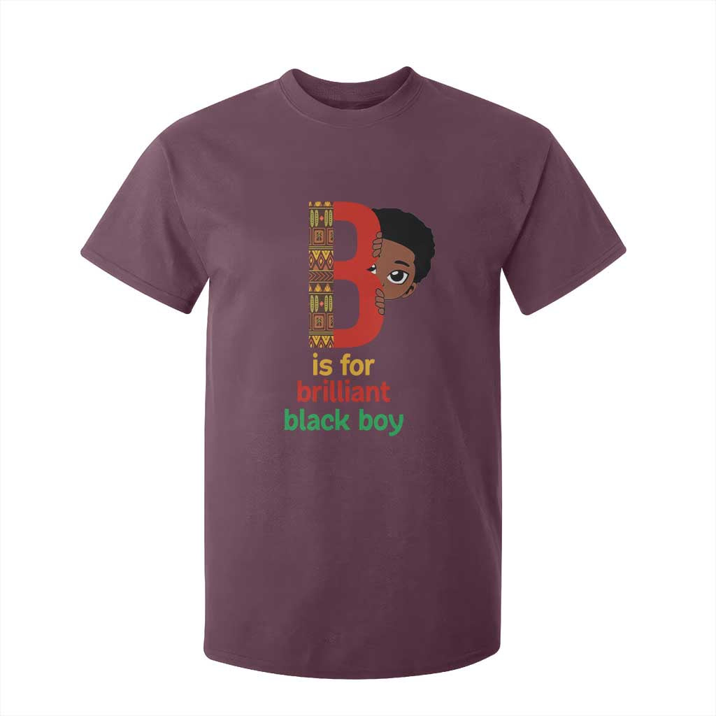 Black History Month Boy T Shirt For Kid B Is For Brilliant HBCU Education