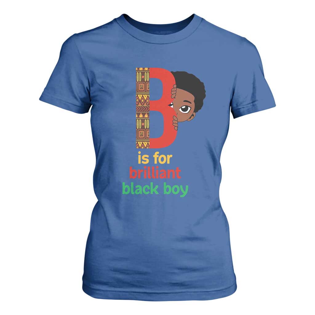 Black History Month Boy T Shirt For Women B Is For Brilliant HBCU Education
