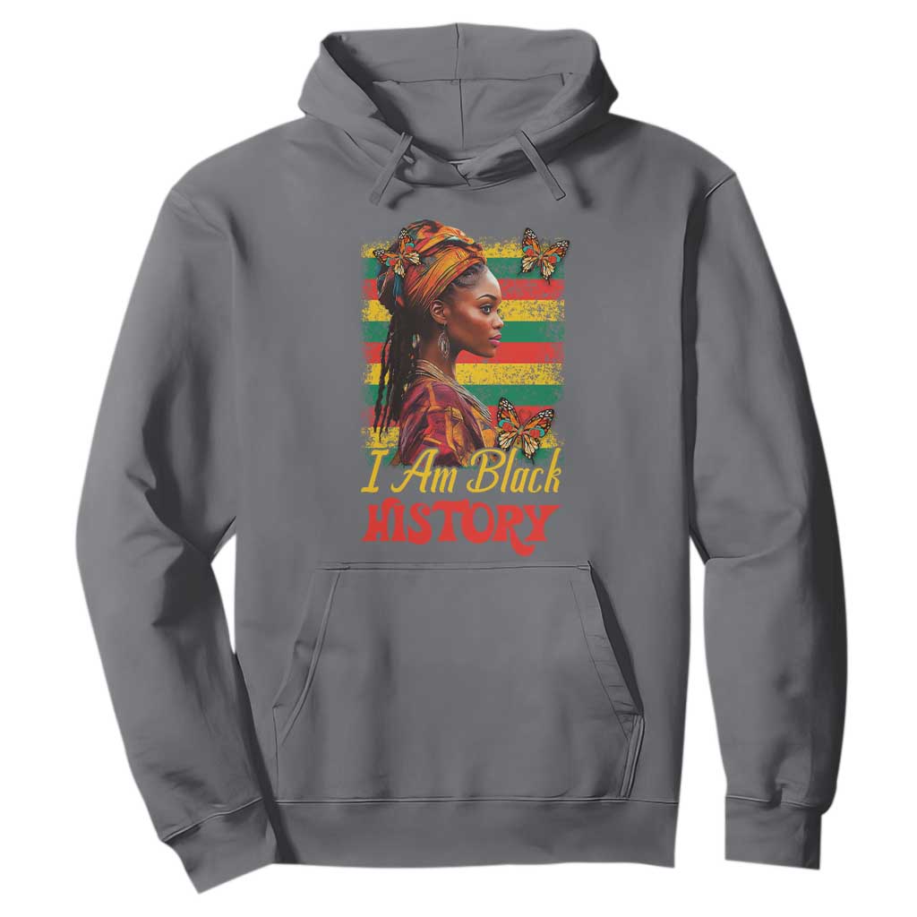 I Am Black History Hoodie African Pride Woman