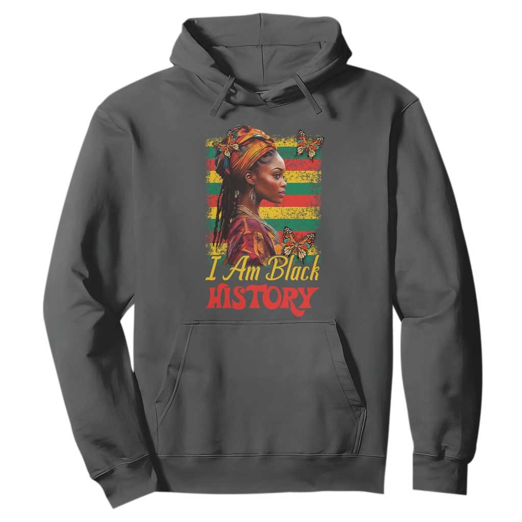 I Am Black History Hoodie African Pride Woman