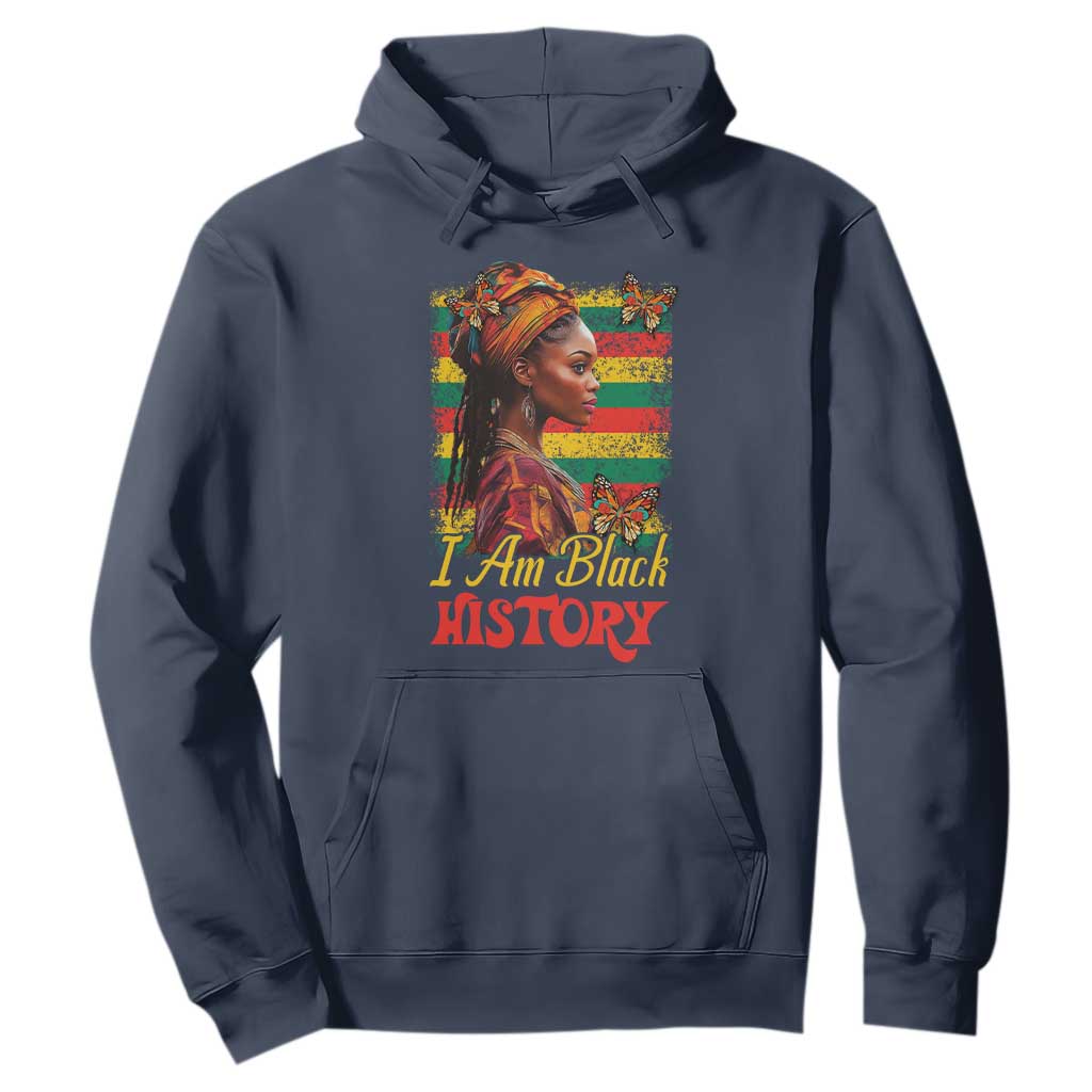 I Am Black History Hoodie African Pride Woman