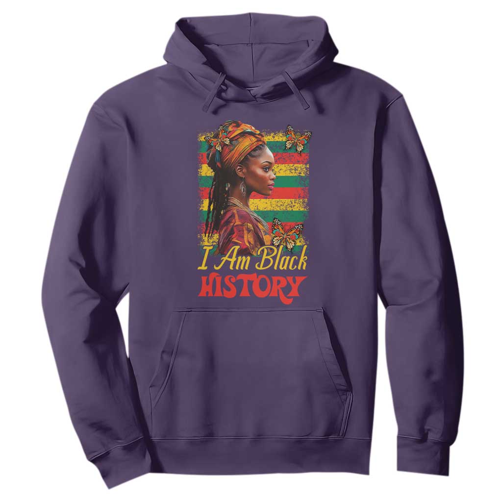 I Am Black History Hoodie African Pride Woman