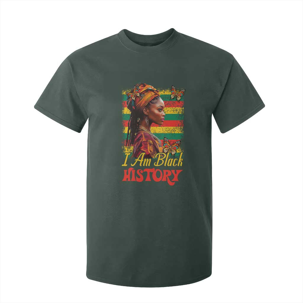 I Am Black History T Shirt For Kid African Pride Woman