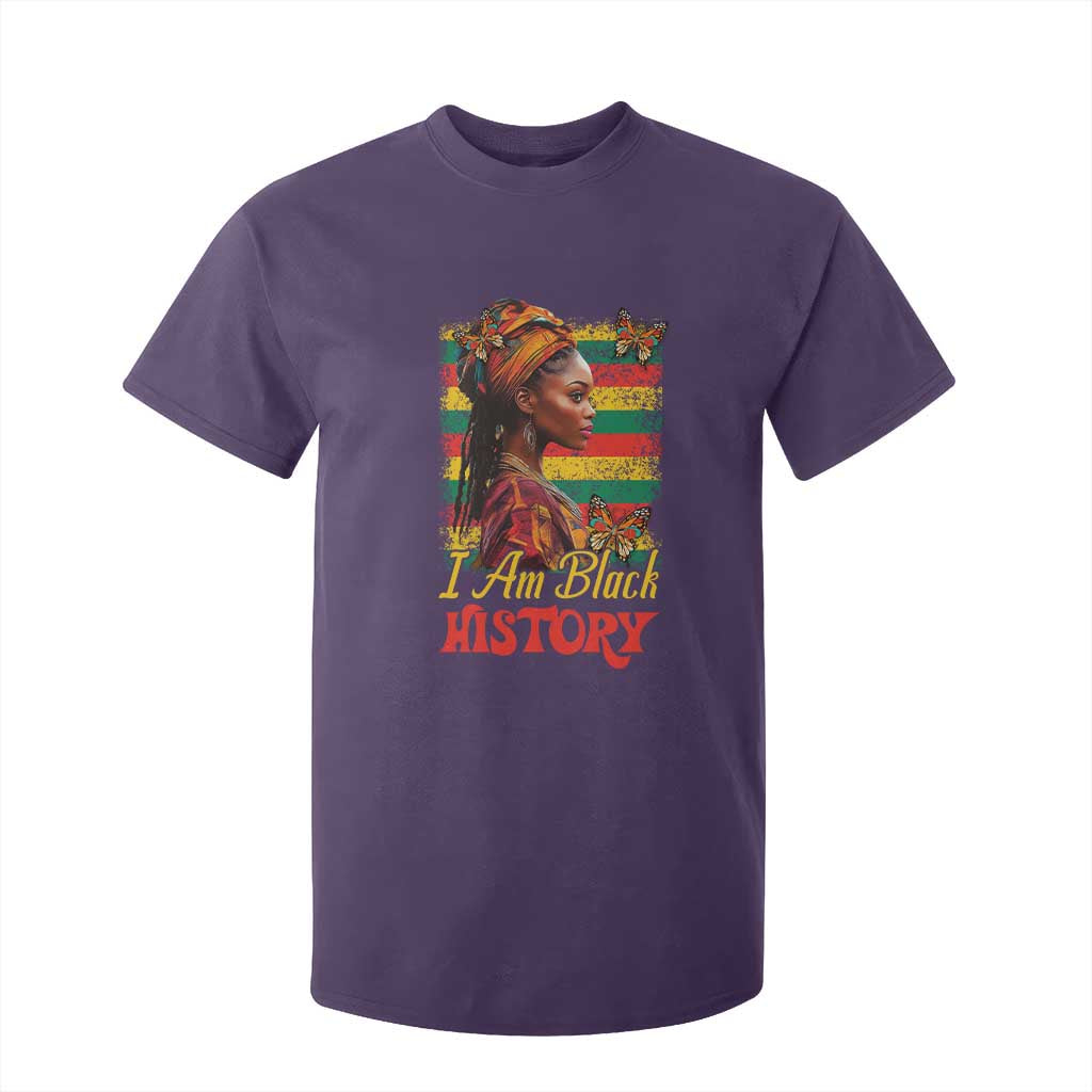 I Am Black History T Shirt For Kid African Pride Woman