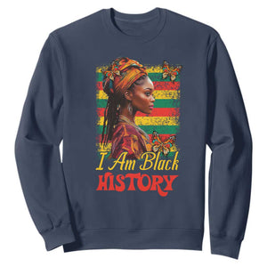 I Am Black History Sweatshirt African Pride Woman