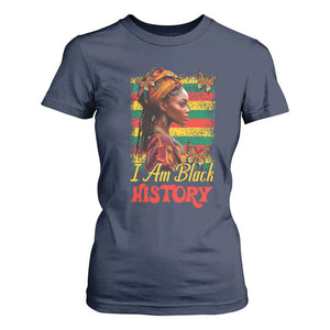 I Am Black History T Shirt For Women African Pride Woman